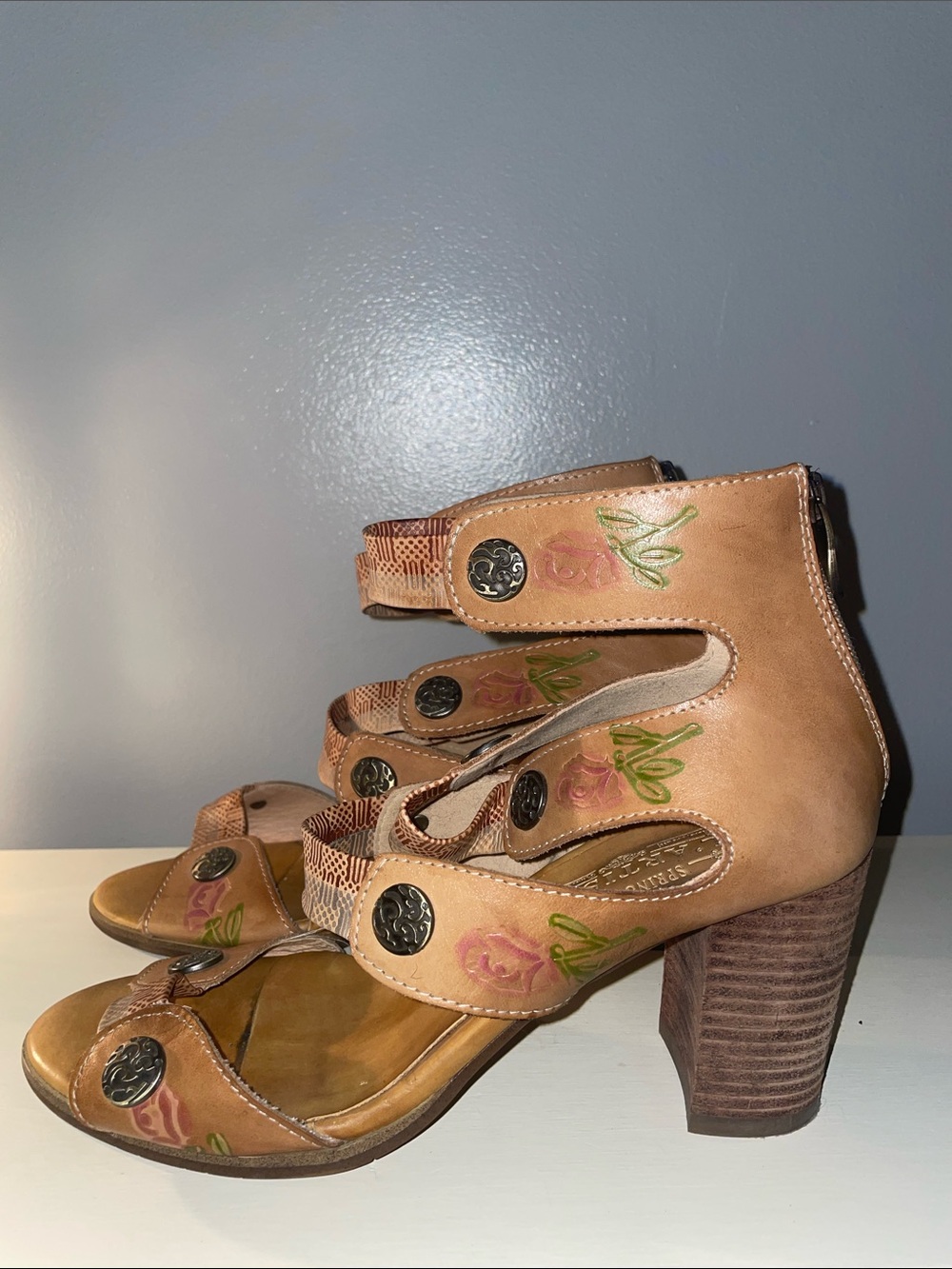 L'Artiste by Spring Step Adorabella Leather Sandals – Women's EU 40 / US 9.5-10